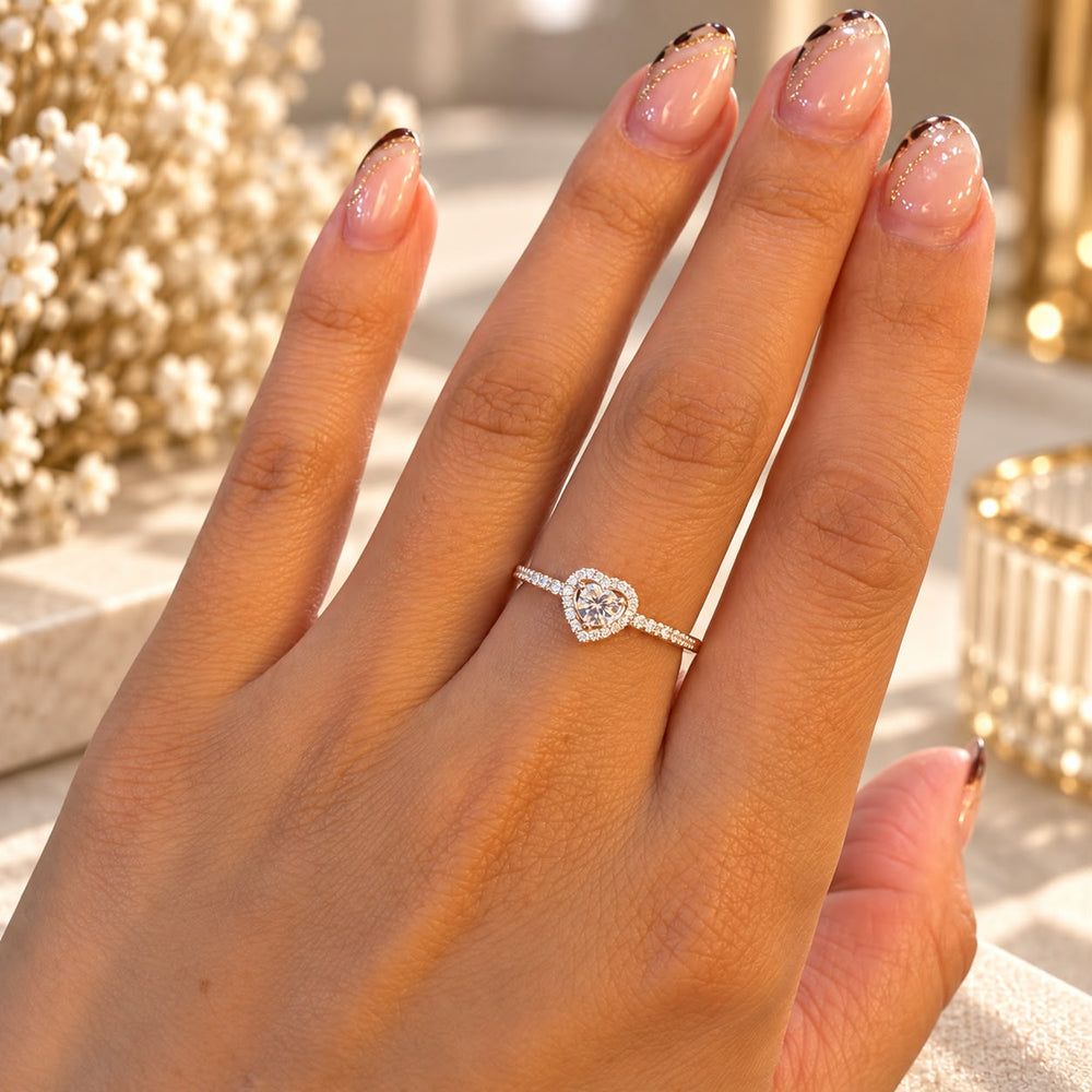 Anillo Corazón Puro · Plata 925