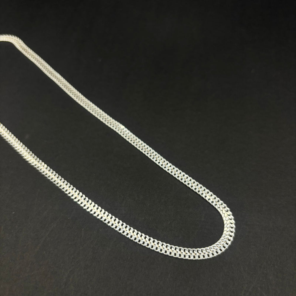Cadena chinesca en plata 925 · 50 cm