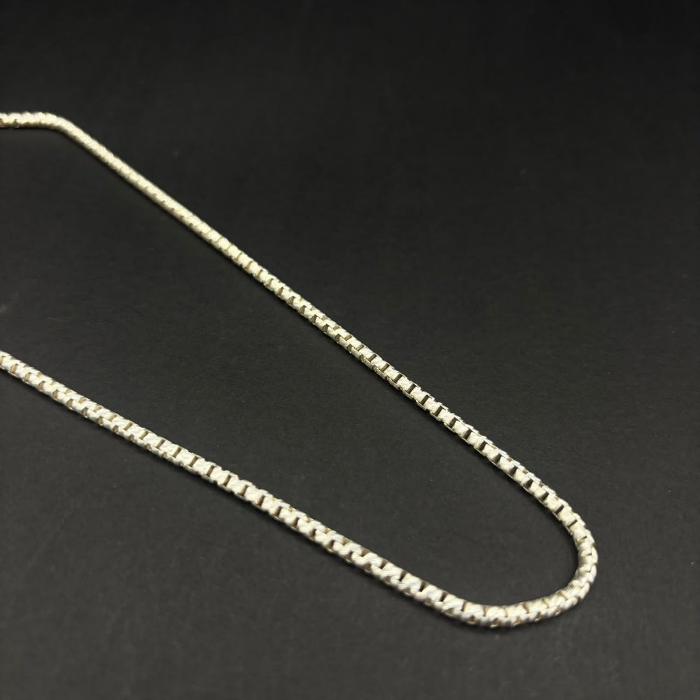 Cadena Veneciana · Plata 925, 60 cm · 2,7 mm