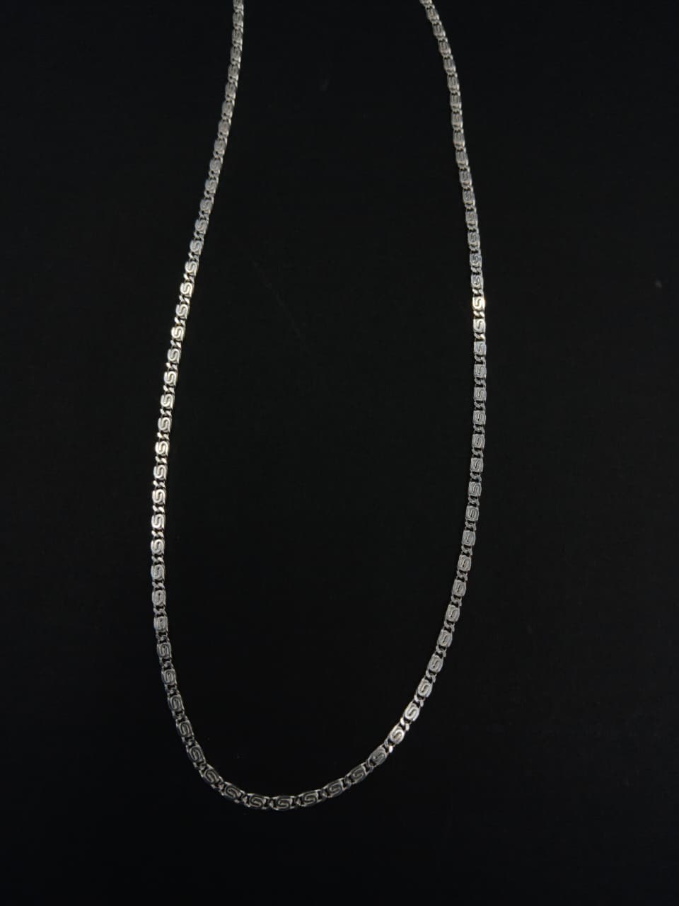 Cadena Eses Valencia · Plata 925, 60 cm · 3,2 mm