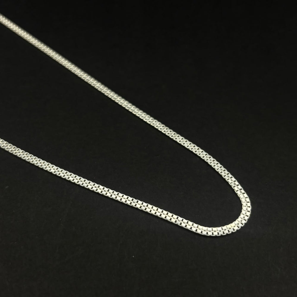 Cadena Chinesca Seda · Plata 925, 45 cm · 2,2 mm