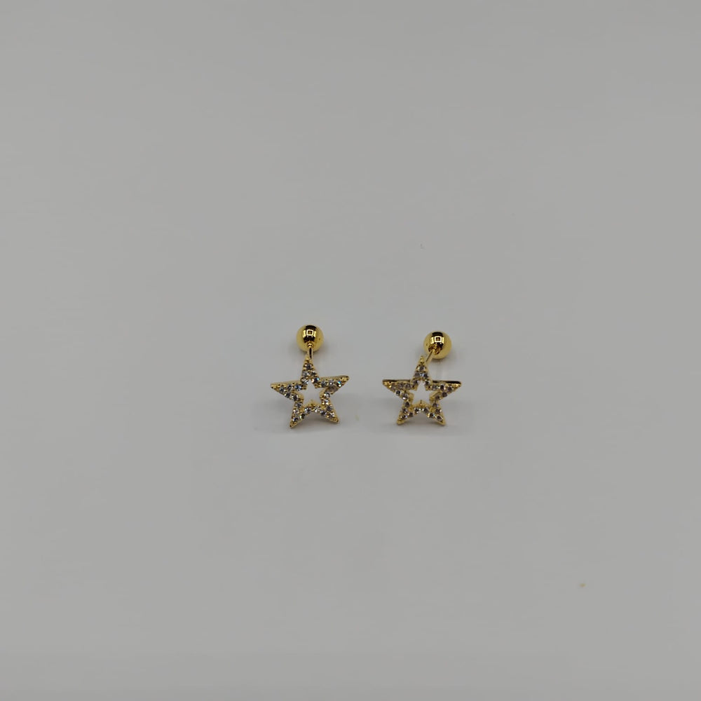 Topos Estrella Polar · Oro laminado con rosca de seguridad