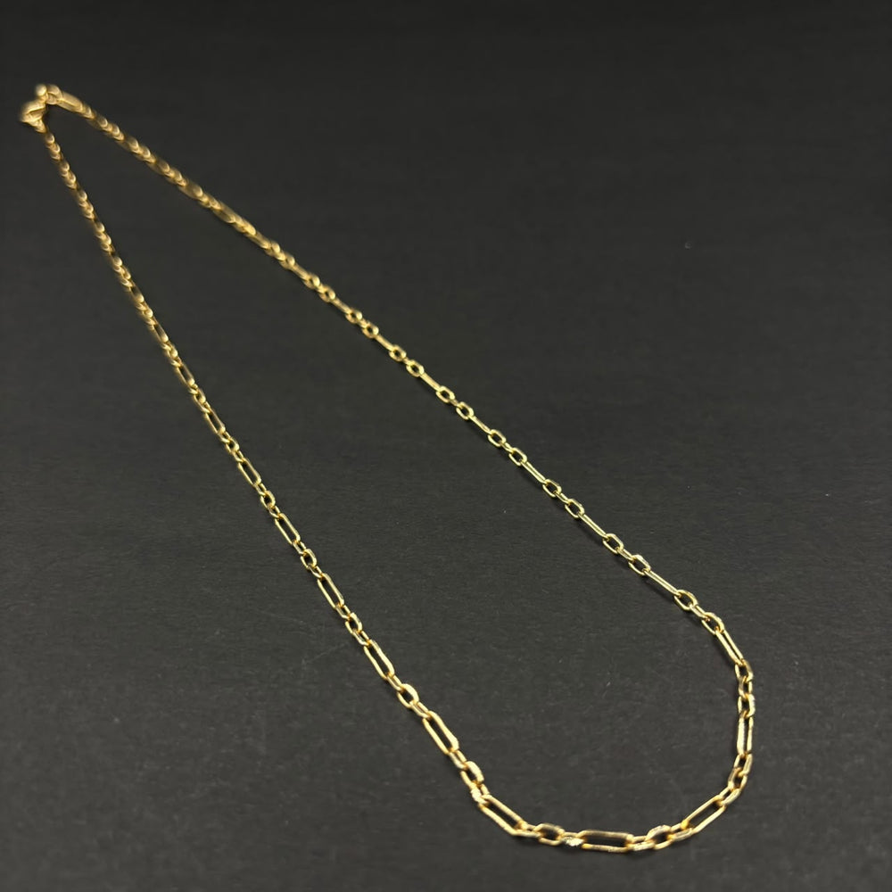 Cadena Clip Milano · Oro laminado, 45 cm · 2,1 mm