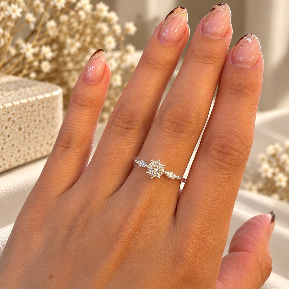 Anillo Margarita · Plata 925