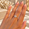 Anillo Halo Clásico · Plata 925