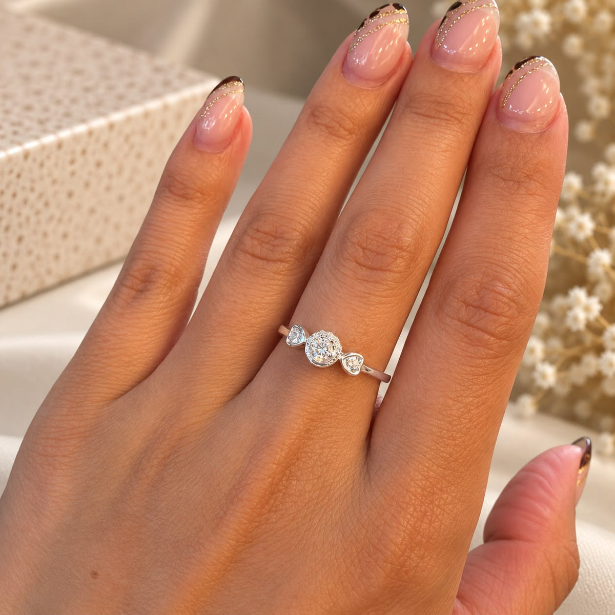 Anillo Tú y Yo · Plata 925