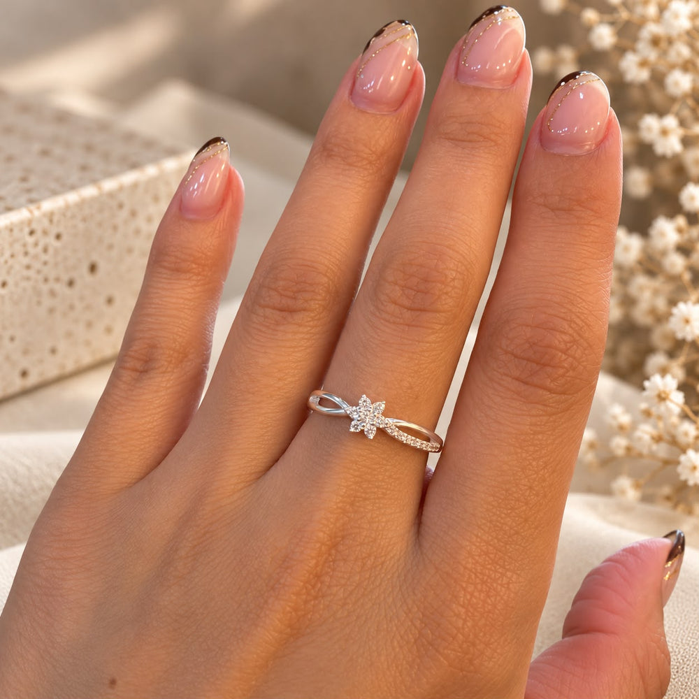 Anillo Lazo de Amor · Plata 925