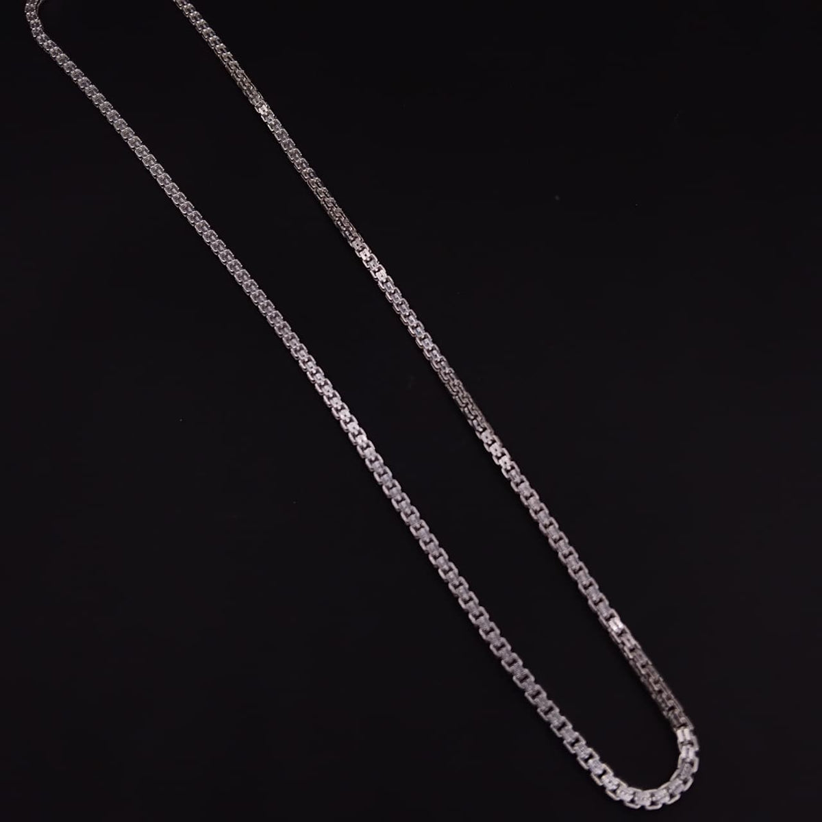 Cadena Chinesca Seda · Plata 925, 60 cm · 2,2 mm