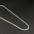 Cadena Veneciana · Plata 925, 60 cm · 2,7 mm