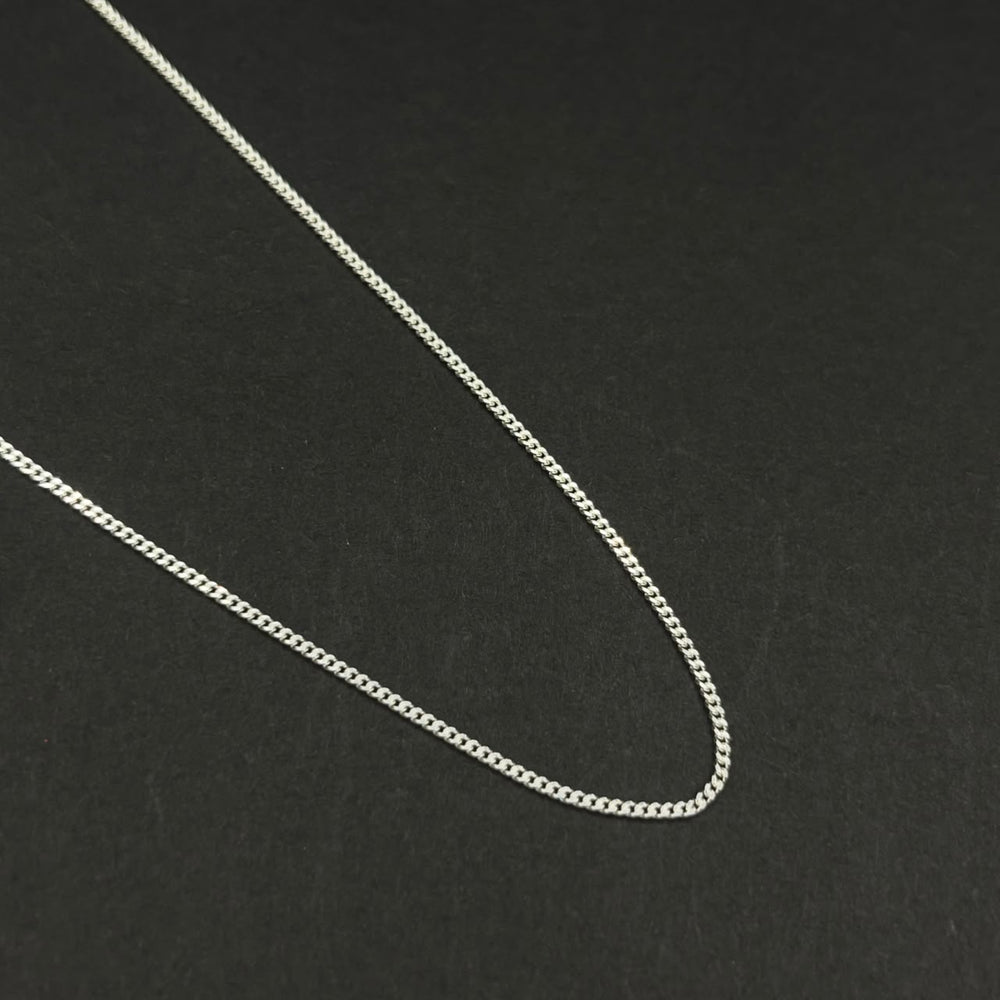 Cadena Cubana Habana · Plata 925, 45 cm · 1,0 mm