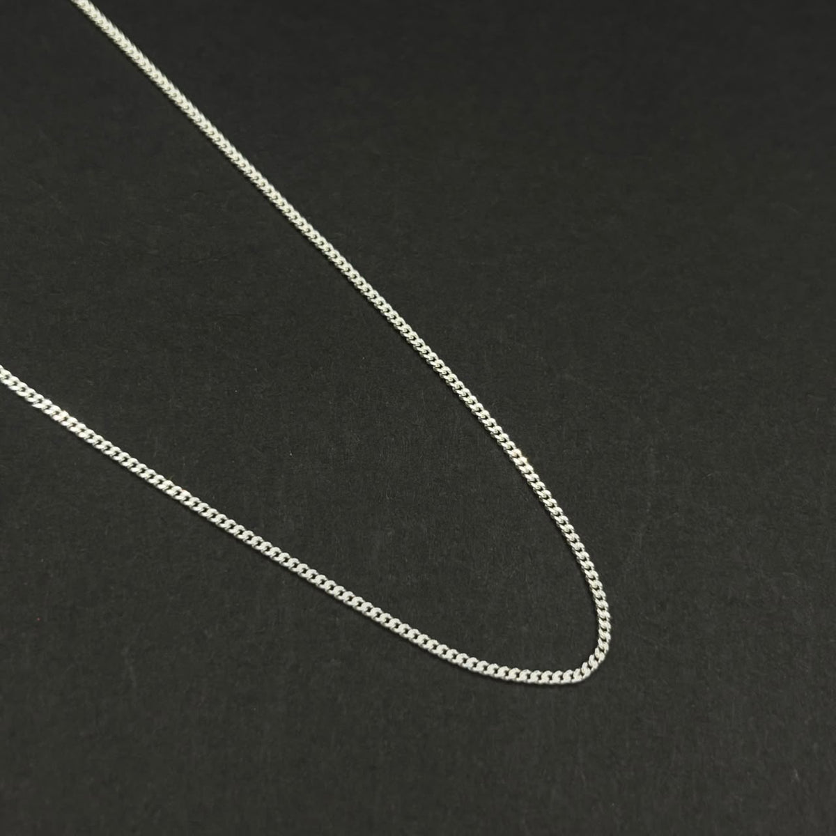 Cadena Cubana Habana · Plata 925, 45 cm · 1,0 mm