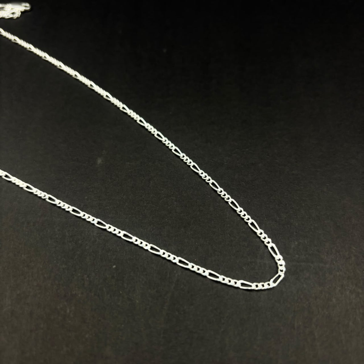 Cadena Fígaro Roma · Plata 925, 50 cm · 2,7 mm