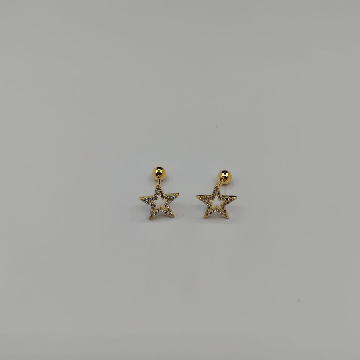 Topos Estrella Polar · Oro laminado con rosca de seguridad