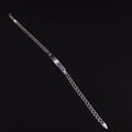 Esclava Habana con Placa · Plata 925, 20 cm