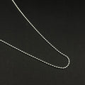 Cadena Militar Lisa Valor · Plata 925, 45 cm