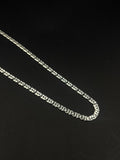 Cadena Cubana Habana · Plata 925, 50 cm · 4,9 mm
