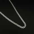 Cadena Escalera Toledo Gruesa · Plata 925, 50 cm · 4,5 mm