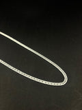 Cadena Habana Doble · Plata 925, 50 cm · 3,7 mm