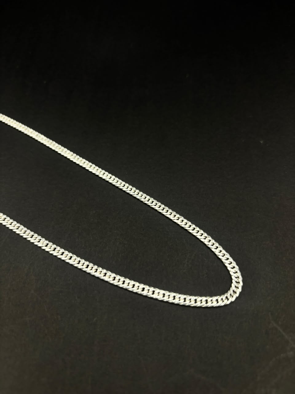Cadena Habana Doble · Plata 925, 50 cm · 3,7 mm