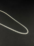 Cadena Rústica Andina · Plata 925, 60 cm · 3,8 mm