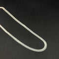 Cadena Rústica Andina · Plata 925, 45 cm · 3,8 mm