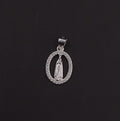 Dije Virgen de Fátima · Plata 925
