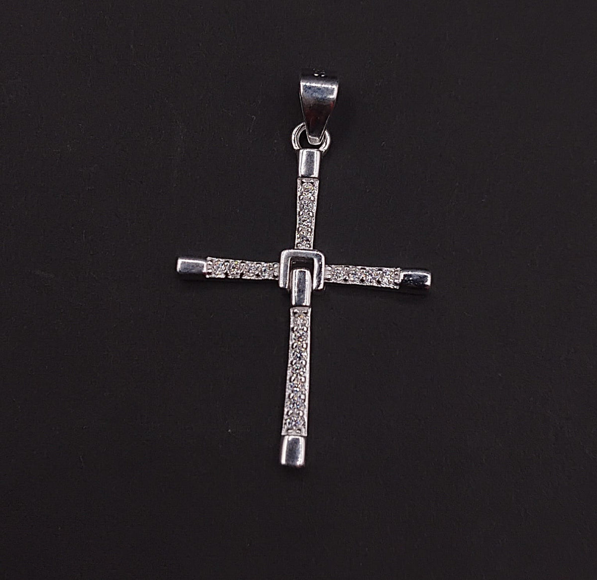 Dije Cruz Moderna · Plata 925