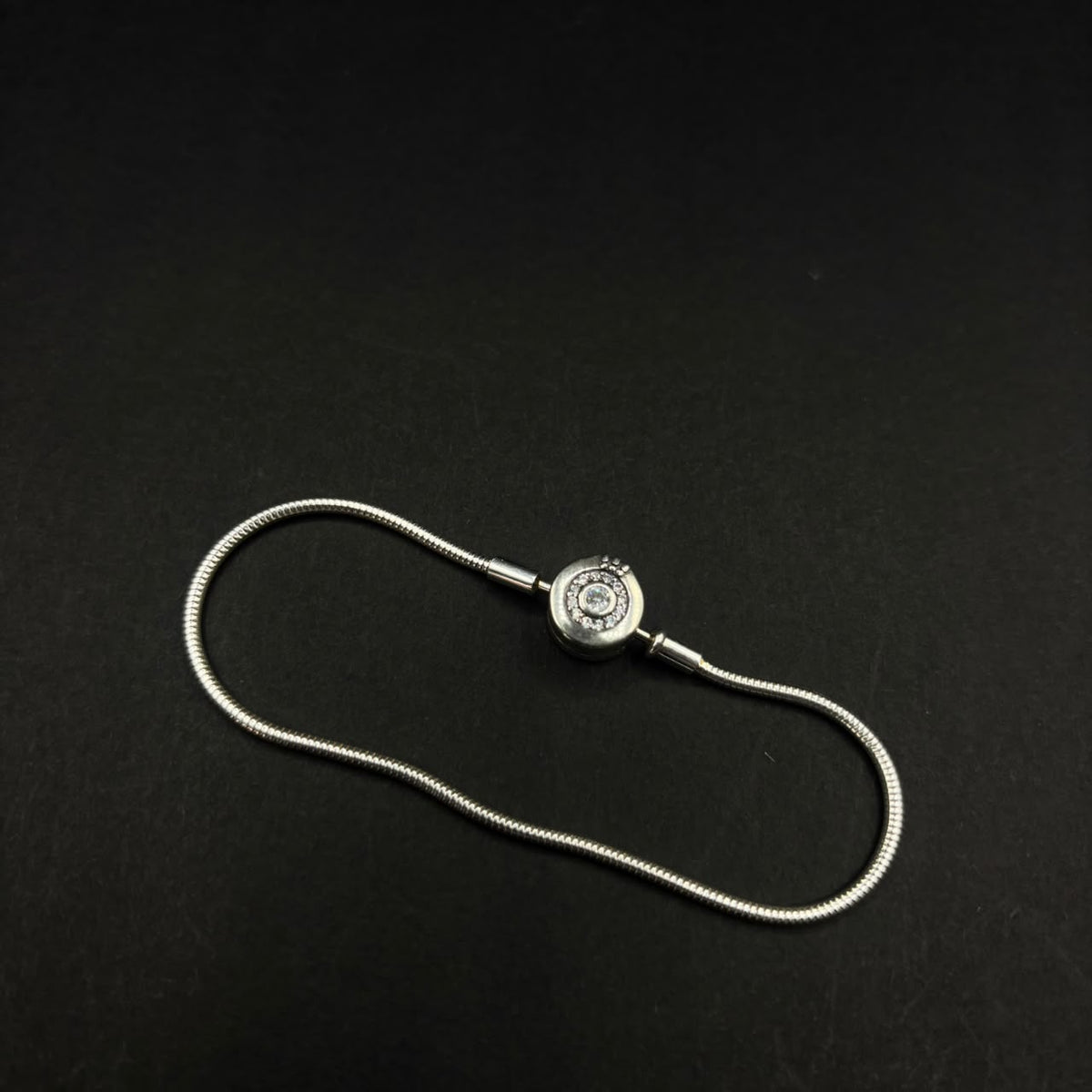 Pulsera Charm Brillo · Plata 925