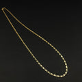 Cadena Rústica Andina · Oro laminado, 50 cm · 2,2 mm