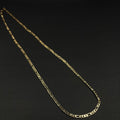 Cadena Fígaro Roma · Oro laminado, 60 cm · 3,3 mm