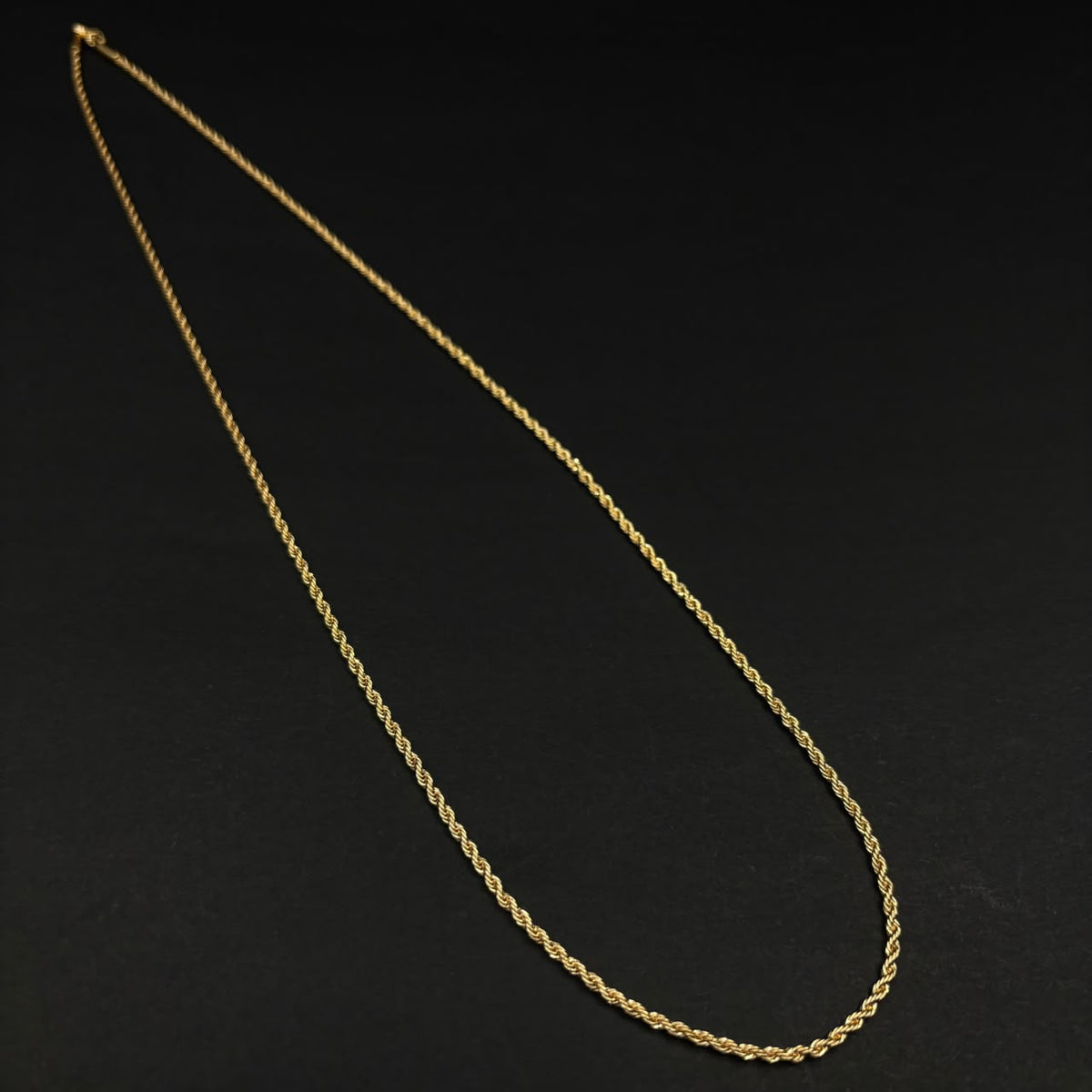 Cadena Lazo Sevilla · Oro laminado, 60 cm · 2,0 mm