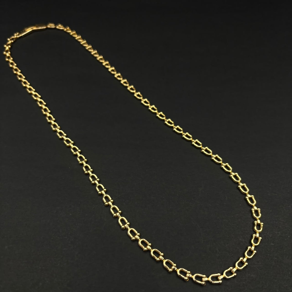 Cadena Rústica Andina · Oro laminado, 55 cm · 4,3 mm