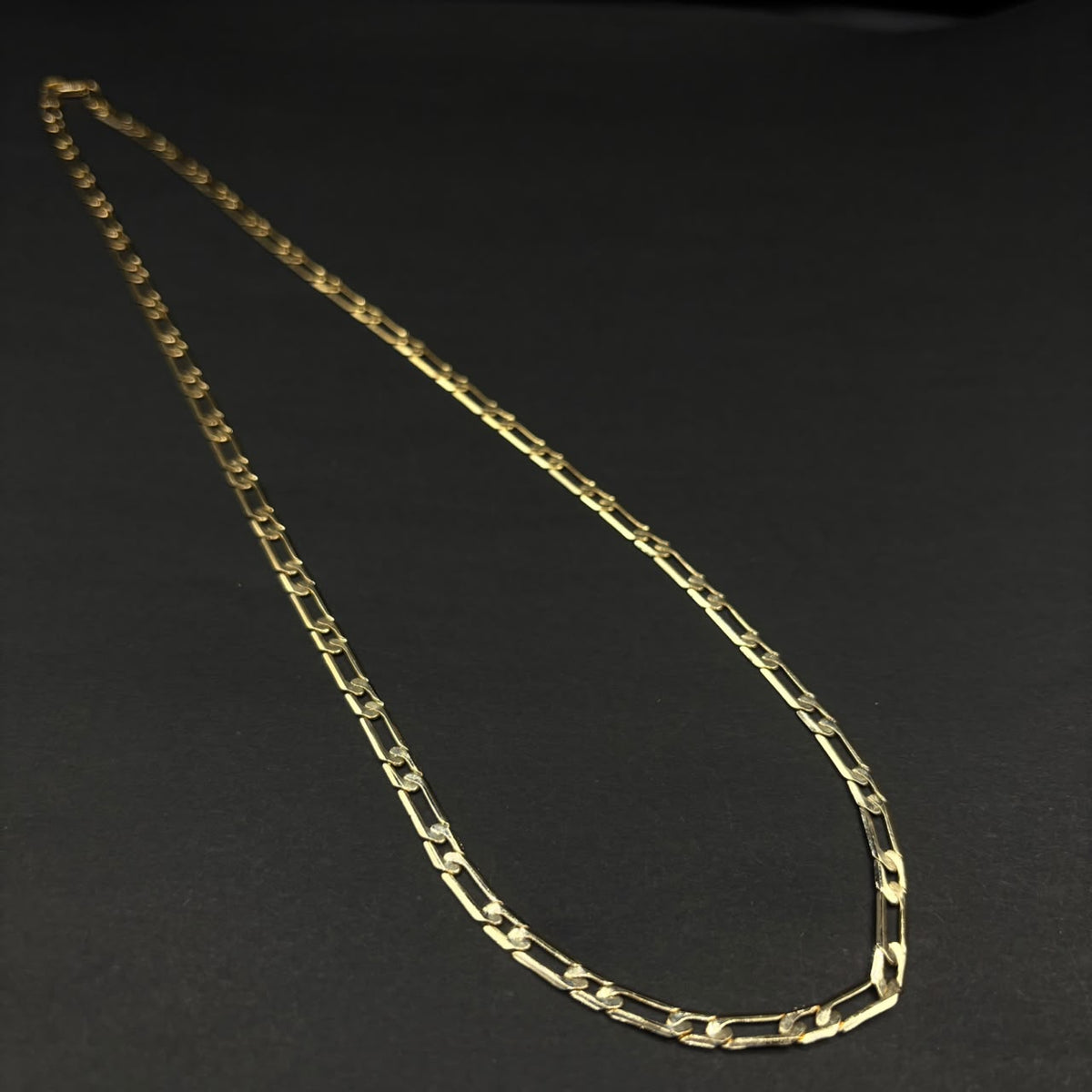 Cadena Fígaro Roma · Oro laminado, 60 cm · 4,5 mm