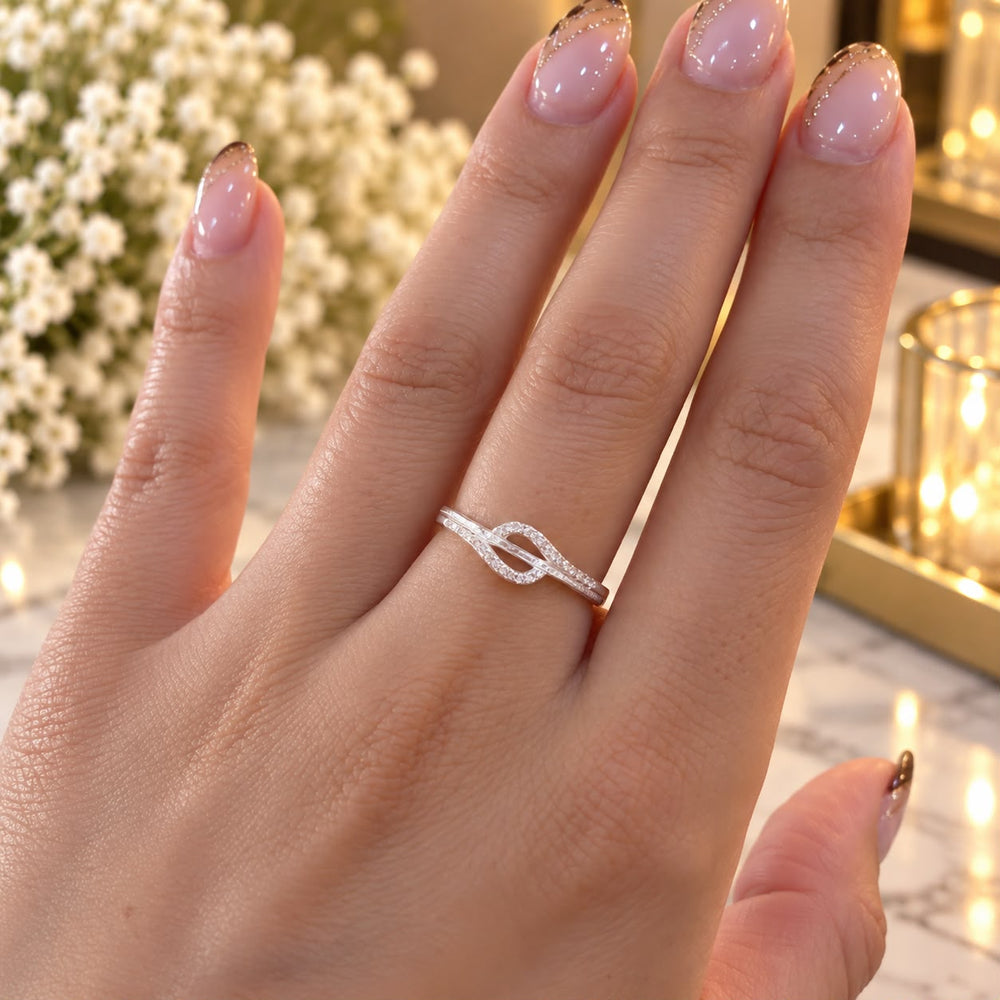 Anillo Onda · Plata 925