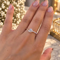 Anillo Gota de Rocío · Plata 925