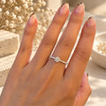 Anillo Flor de Nieve · Plata 925