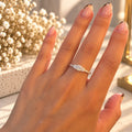 Anillo Hoja de Luz · Plata 925