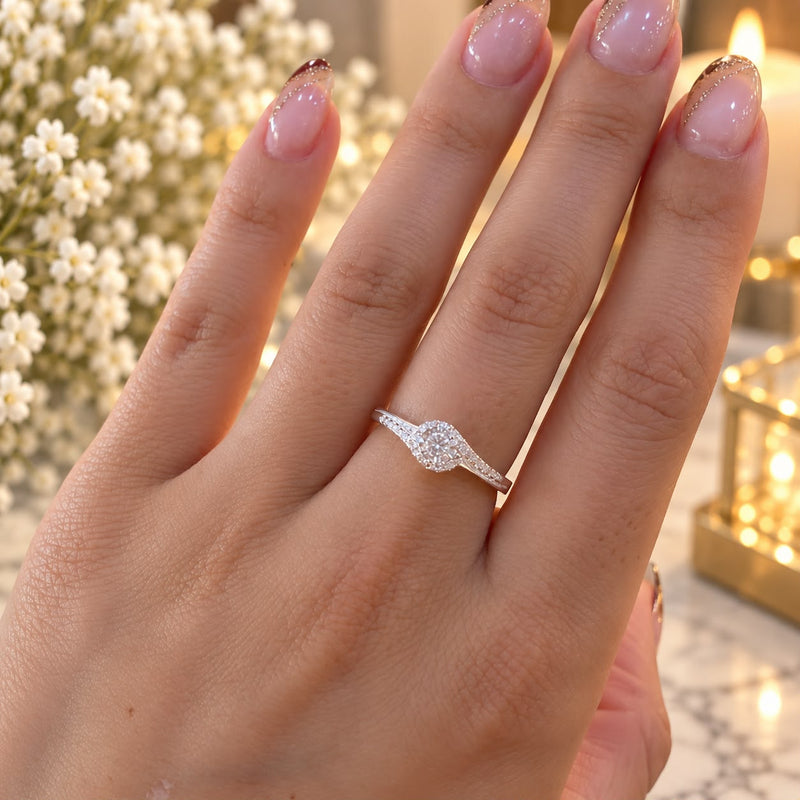 Anillo Abrazo · Plata 925